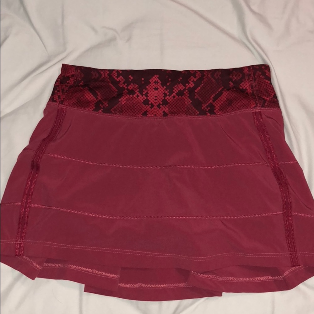 LULULEMON TENNIS SKIRT SZ 2